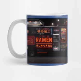 Cyberpunk Tokyo Ramen Food Truck Mug
